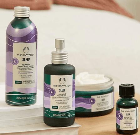 20% på doftprodukter och Wellness-serien - The Body Shop