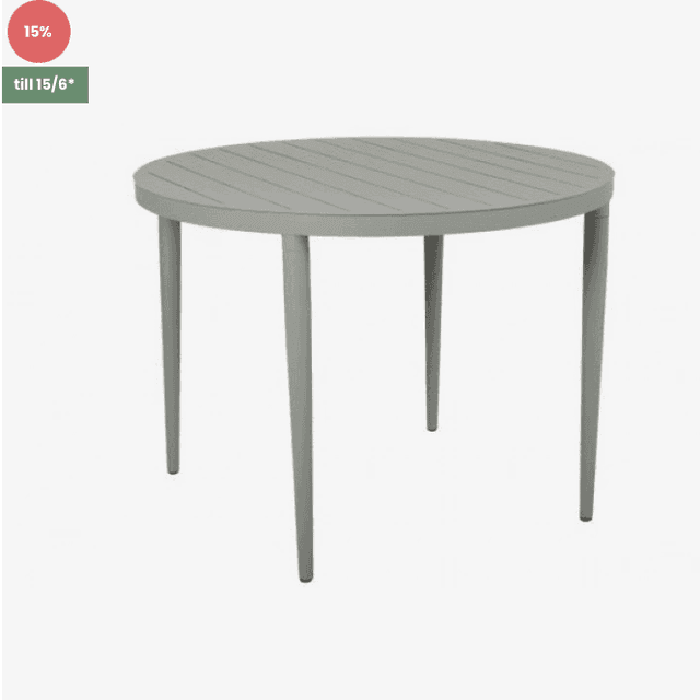 15 % rabatt på Brafab Bigby matbord hos Sommarboden