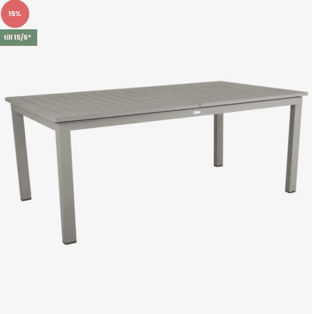 15 % rabatt på Brafab Lomma bord hos Sommarboden