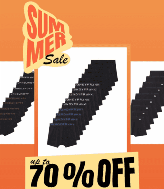 Upp till 70 % rabatt i Frank Dandys outlet