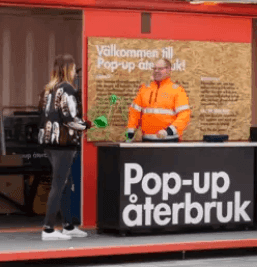 Stockholm Återbruk Pop-up Event