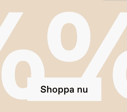 Upp till 80 % rabatt + 15 % extra rabatt på vissa varor