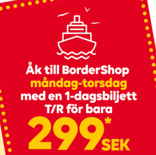 Shoppa loss på BorderShop Puttgarden i sommar