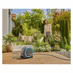 Gardena Dual M/L slangvinda med vattenslang 25 m hos Jula