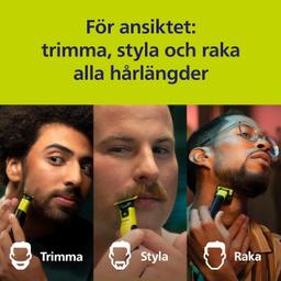 Philips OneBlade 360 3-Pack blad med justerbar kam