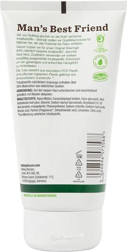 BULLDOG ansiktsrengöring för män 150 ml
