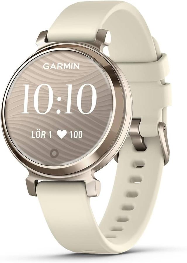 Garmin Lily 2 smartwatch - cream gold