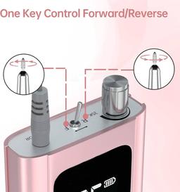 Delanie Professional 35000RPM elektrisk nagelfil