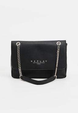 Replay svart handväska hos Lounge by Zalando