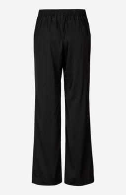 Eleganta Svarta Festbyxor med Vida Ben