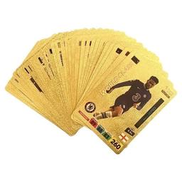 50-pack Roliga Fotbollsguldkort för Barn