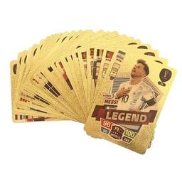50-pack Roliga Fotbollsguldkort för Barn