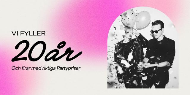 Elegant Parfym för 20-årsjubileum