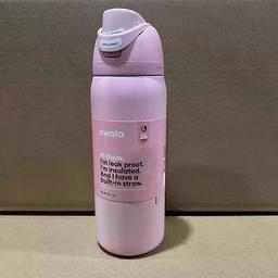 Owala FreeSip 24/32oz Rostfritt Stålflaska - Rosa Kvarts