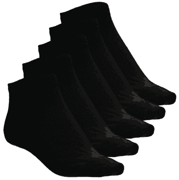 FRANK DANDY 5-Pack Low-Cut Socks