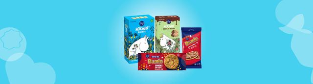 Fazer mumsiga kex och kakor.