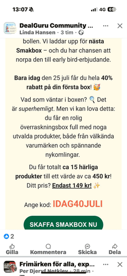 Smakbox – Sveriges Premium Provsmakningsbox