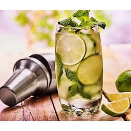 Cocktail Shaker Set i Rostfritt Stål, 5 Delar