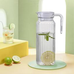 2-pack Vattenkannor med Lock - Spillfri, Transparent