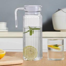 2-pack Vattenkannor med Lock - Spillfri, Transparent