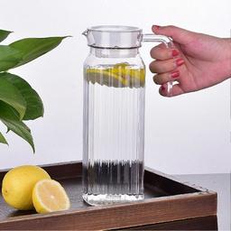 2-pack Vattenkannor med Lock - Spillfri, Transparent
