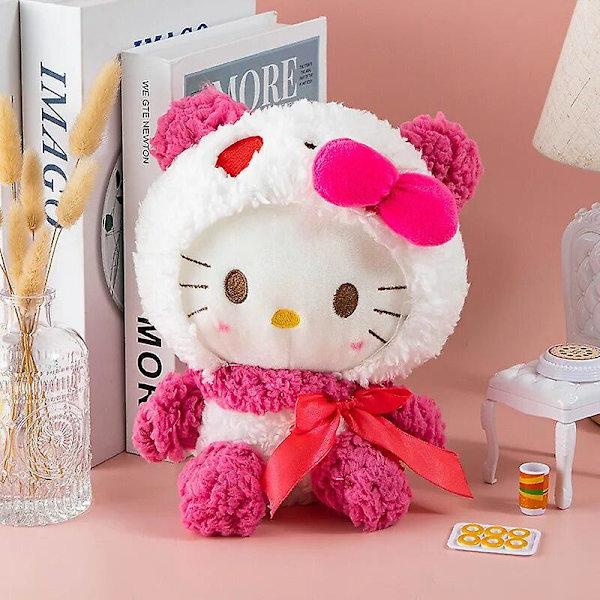 Kawaii Kanelbulle Hund 25cm Plyschdocka Present