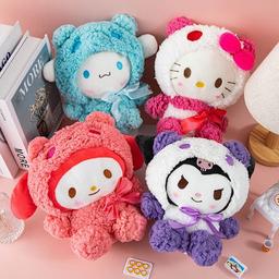 Kawaii Kanelbulle Hund 25cm Plyschdocka Present
