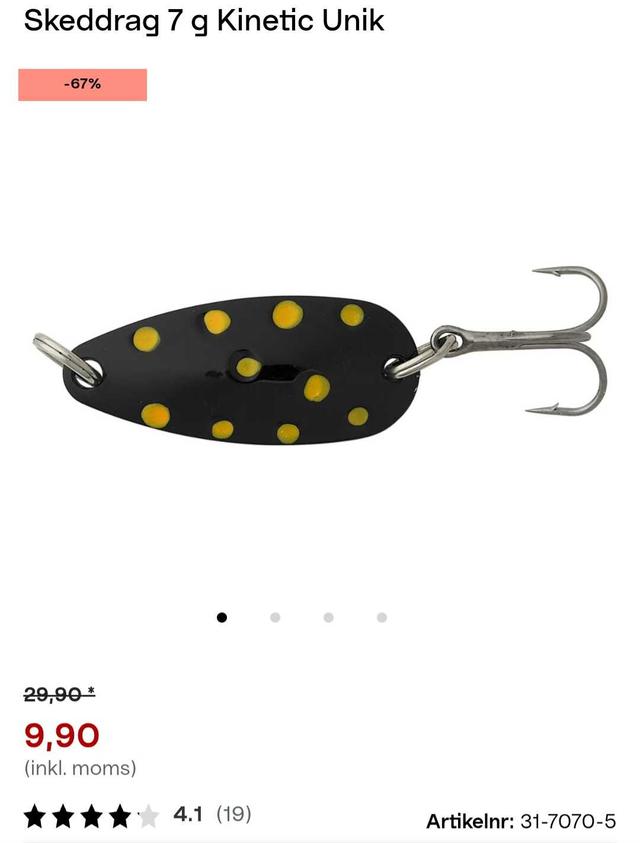 Kinetic Unik 7g Fishing Lure