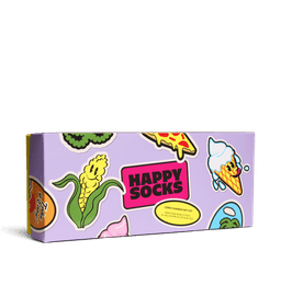 4-Pack Vibrant Summer Corny Socks Set