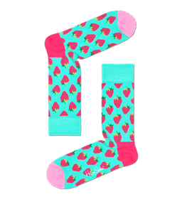 4-Pack Pink Banana Patterned Socks Gift