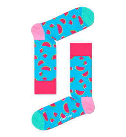 4-Pack Pink Banana Patterned Socks Gift