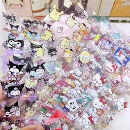 Set om 20 Karaktärsklistermärken - Sanrio Familj