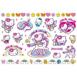 Hello Kitty Barn Tatueringar, 14 Motiv