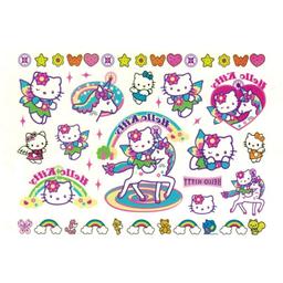 Hello Kitty Barn Tatueringar, 14 Motiv