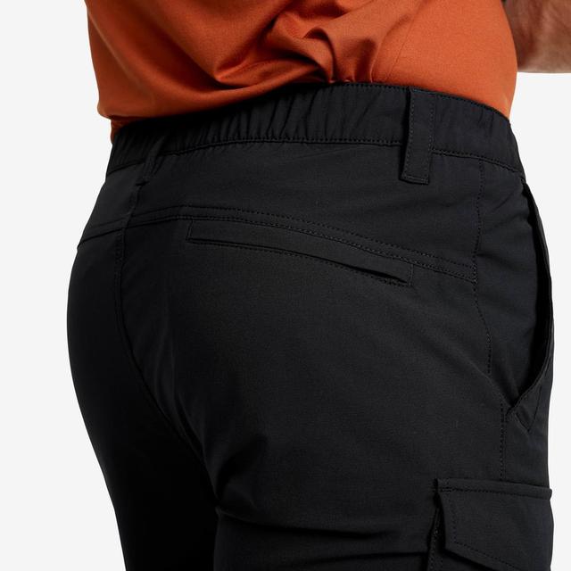 Men's Black Adventure Stretch Cargo Shorts