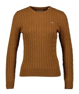 Classic Cotton C-Neck Sweater - Dark Blue