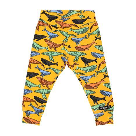 WHALE TURMERIC Barn Mjukisbyxor - Villervalla