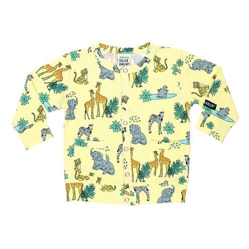 LGT Lemon Safari Barn Cardigan - Villervalla
