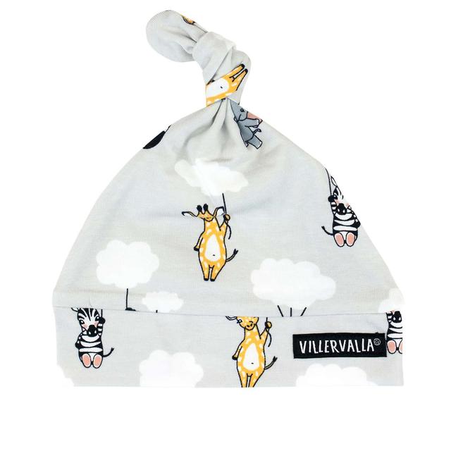 Newborn Cloud Light Fossil Baby Hat