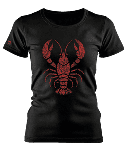 Röd Kräfta T-Shirt från VILDMARKEN