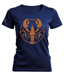 VILDMARKEN Crayfish Circle Tee