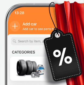 50 kr rabatt när du laddar ner Autodocs mobilapp