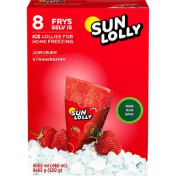 Sun Lolly Jordgubbsisglass 8 x 65g