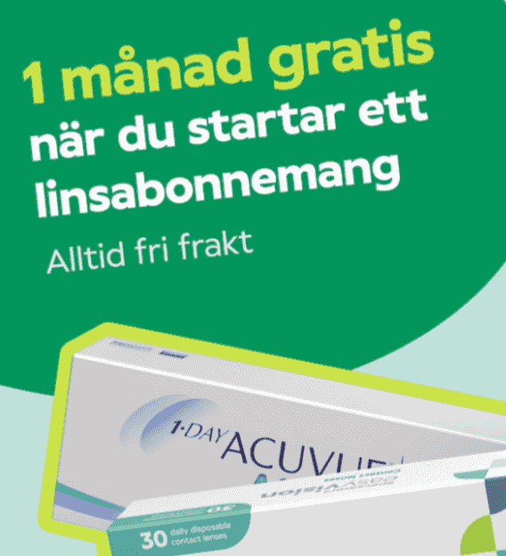 1 månad gratis linsabonnemang hos Specsavers