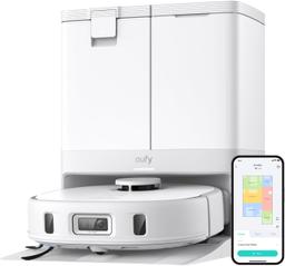 Eufy X10 Pro robotdammsugare med mopp, 8000 Pa sugeffekt