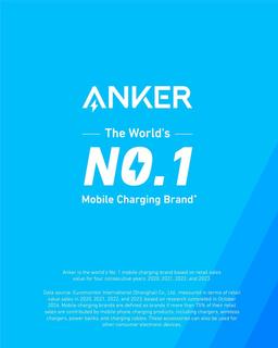 Anker 335 67W PIQ 3.0 snabbladdare med 3 portar