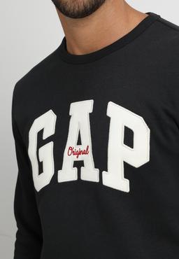 GAP Original Arch Crew svart sweatshirt