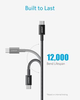 Anker USB-C till USB-C Snabbladdningskablar 100W 2-pack