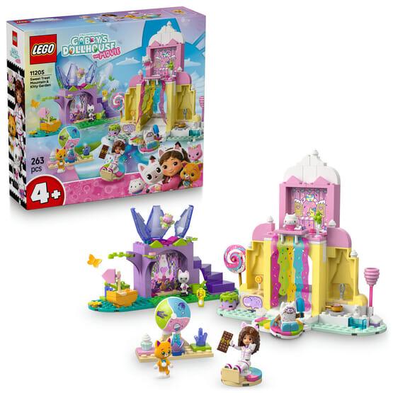 LEGO Gabby's Dollhouse: Karamellberget & Katträdgården