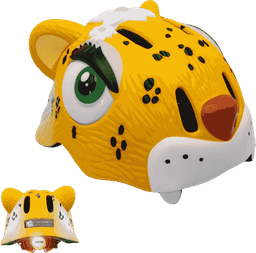 Crazy Safety Leopard Kid's Helmet